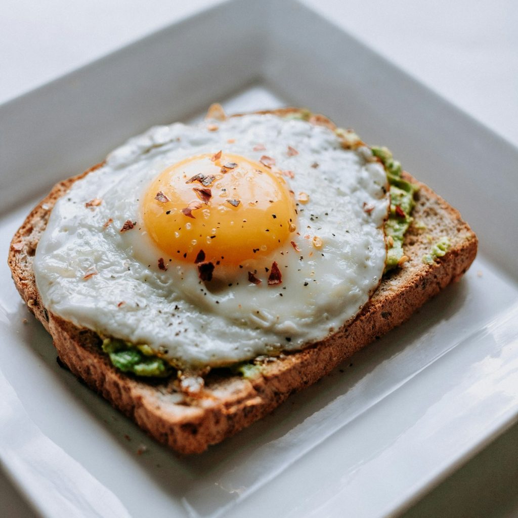 Avocado toast — café menu sample