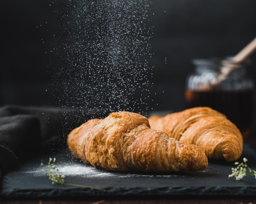 Butter croissant Butter croissant — café menu sample