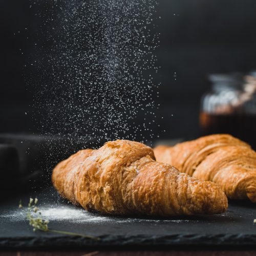 Butter croissant Butter croissant — café menu sample