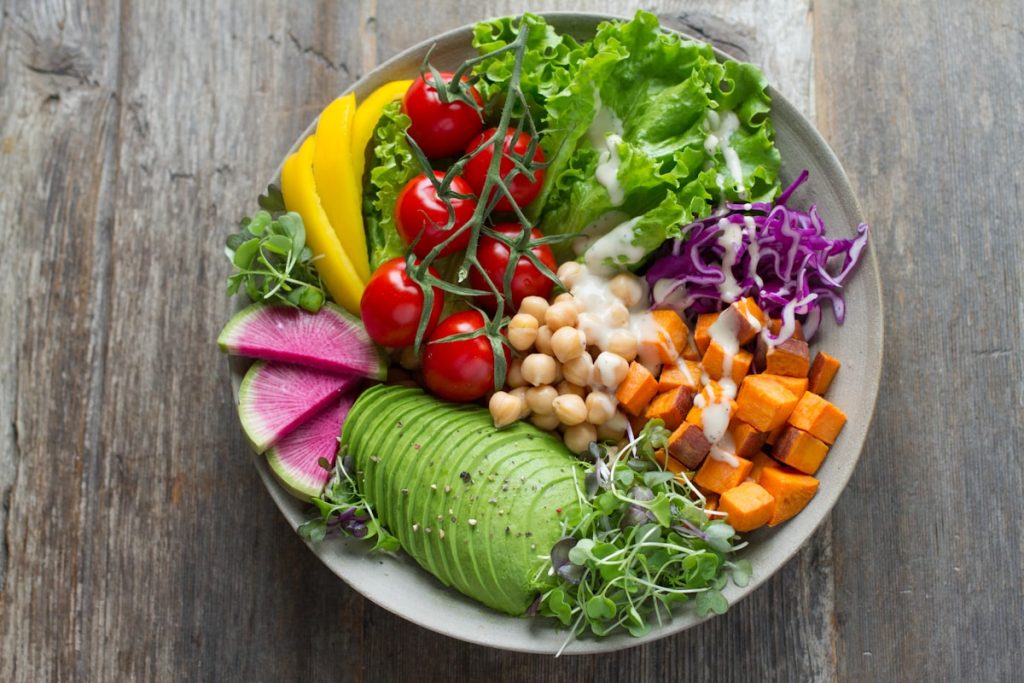 Garden bowl Garden bowl — café menu sample
