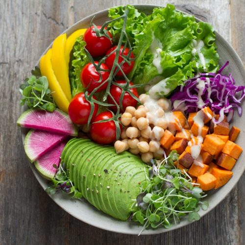 Garden bowl Garden bowl — café menu sample