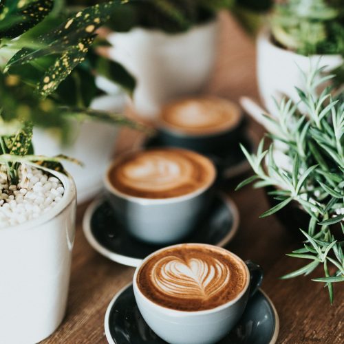 Morning latte Morning latte — café menu sample