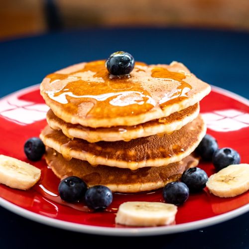 Sunday pancakes Sunday pancakes — café menu sample